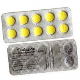 Tadapox 10顆裝 超級犀利士=犀力士(Tadalafil 20mg)+達泊西丁(Dapoxetine 60mg)