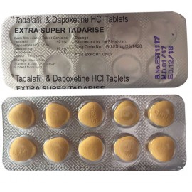 Extra Super Tadarise 100mg 10顆裝 超級犀利士=犀利士(Tadalafil 40mg)+達泊西丁(Dapoxetine 60mg) 便宜 硬 持久