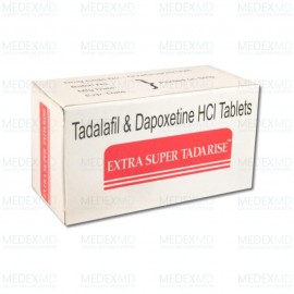 Extra Super Tadarise 100mg 10顆裝 超級犀利士=犀利士(Tadalafil 40mg)+達泊西丁(Dapoxetine 60mg) 便宜 硬 持久