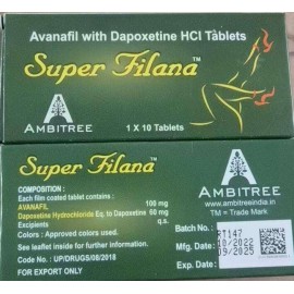 阿伐那非雙效片 Super Filana 俗稱：綠水鬼。 雙效二合一   價格最便宜