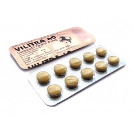 樂威壯 10顆裝 VILITRA 40 (Vardenafil 40mg) 劑量是藥房的兩倍